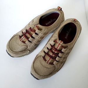 Easy Spirit Women's Lace-Up Sneakers Airborne Walking Shoes